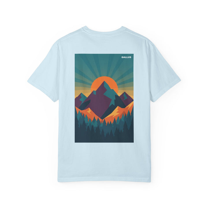 T-Shirt — Gallus Mountain Sunset Graphic Tee