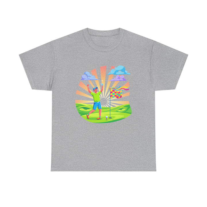 Golf Swing Silhouette Graphic Tee