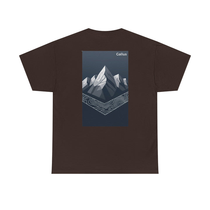 Mountain Graphic Tee — Gallus Logo Adventure T‑Shirt