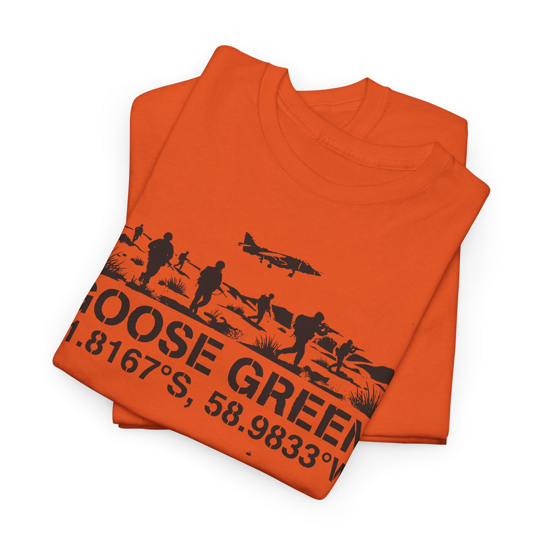 Goose Green 1982 T-Shirt — Falklands War Heritage Graphic