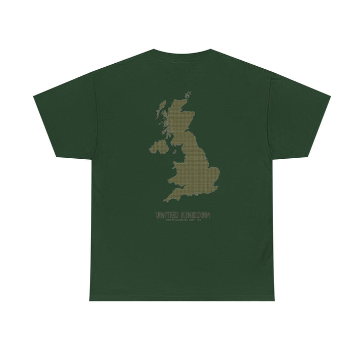 United Kingdom Map T-Shirt — Minimal UK Outline Tee