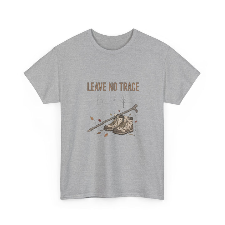 Leave No Trace Countryside Tee – a soft, breathable cotton T-shirt promoting respect for nature and responsible outdoor living.