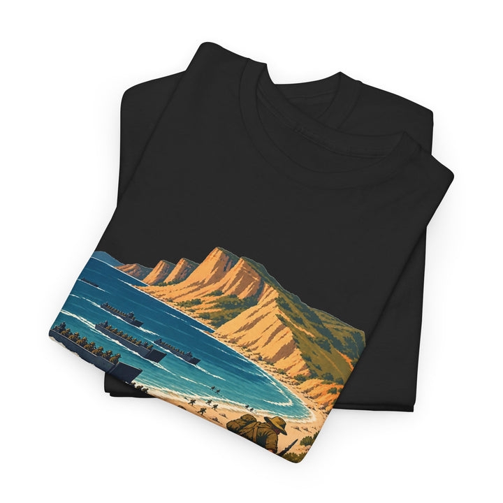 Gallipoli T-Shirt — “Lovely Views, Terrible Commute” WWI Humour Tee
