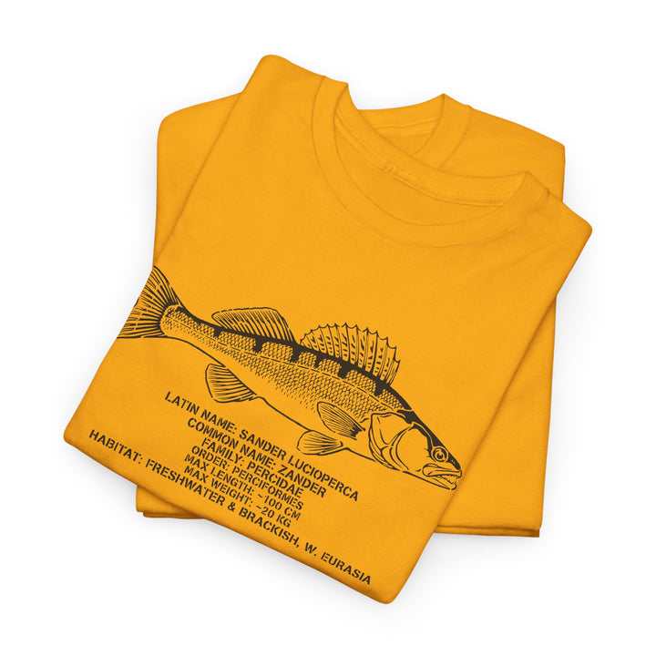 Walleye Fish (Zander) Illustration Tee | Fishing T-Shirt