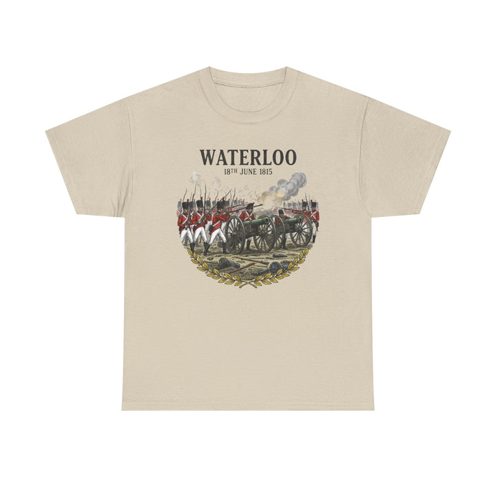 Waterloo 18th June 1815 T-Shirt — Historical Battle Commemorative Tee