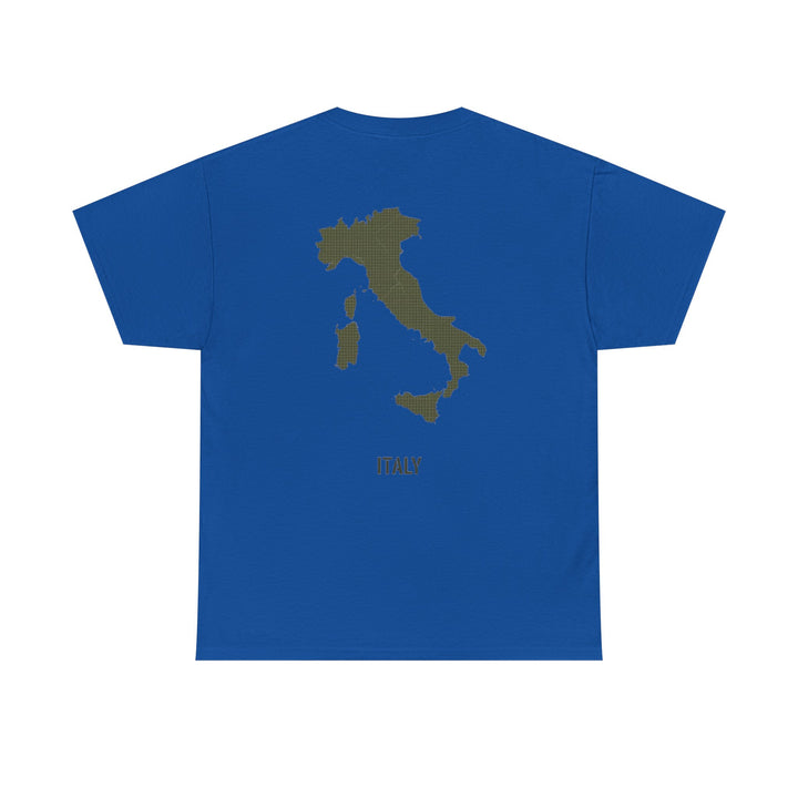 Italy Map T‑Shirt — Minimalist Travel Tee with &