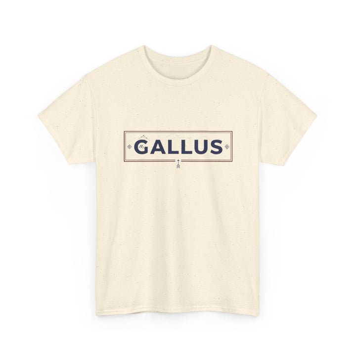 Mountain Graphic Tee — Gallus Logo Adventure T‑Shirt