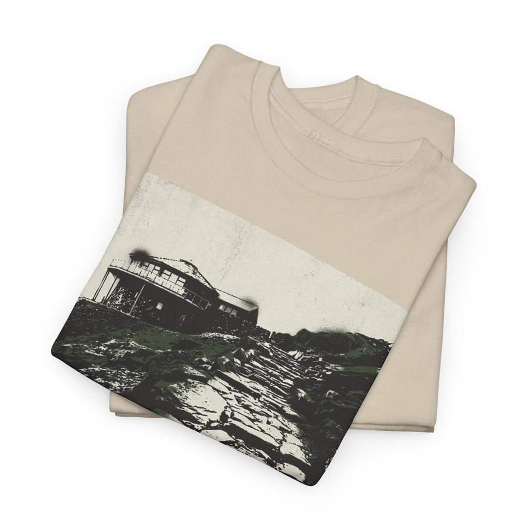 Snowdon 1085m Vintage Summit Tee — Mountain Coordinates Graphic T‑Shirt