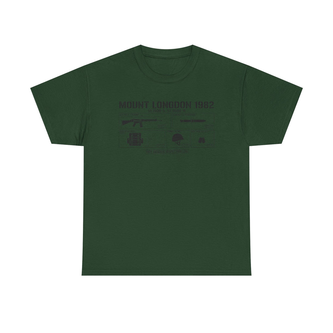 Mount Longdon 1982 T-Shirt — Falklands War Heritage Graphic
