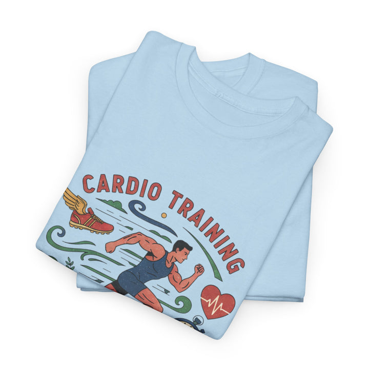 Cardio Training Tee - Fitness Running Workout Shirt