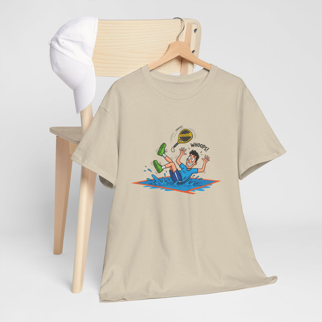 Funny Padel Tennis Graphic T-Shirt — Retro Padel Player Adventure Tee