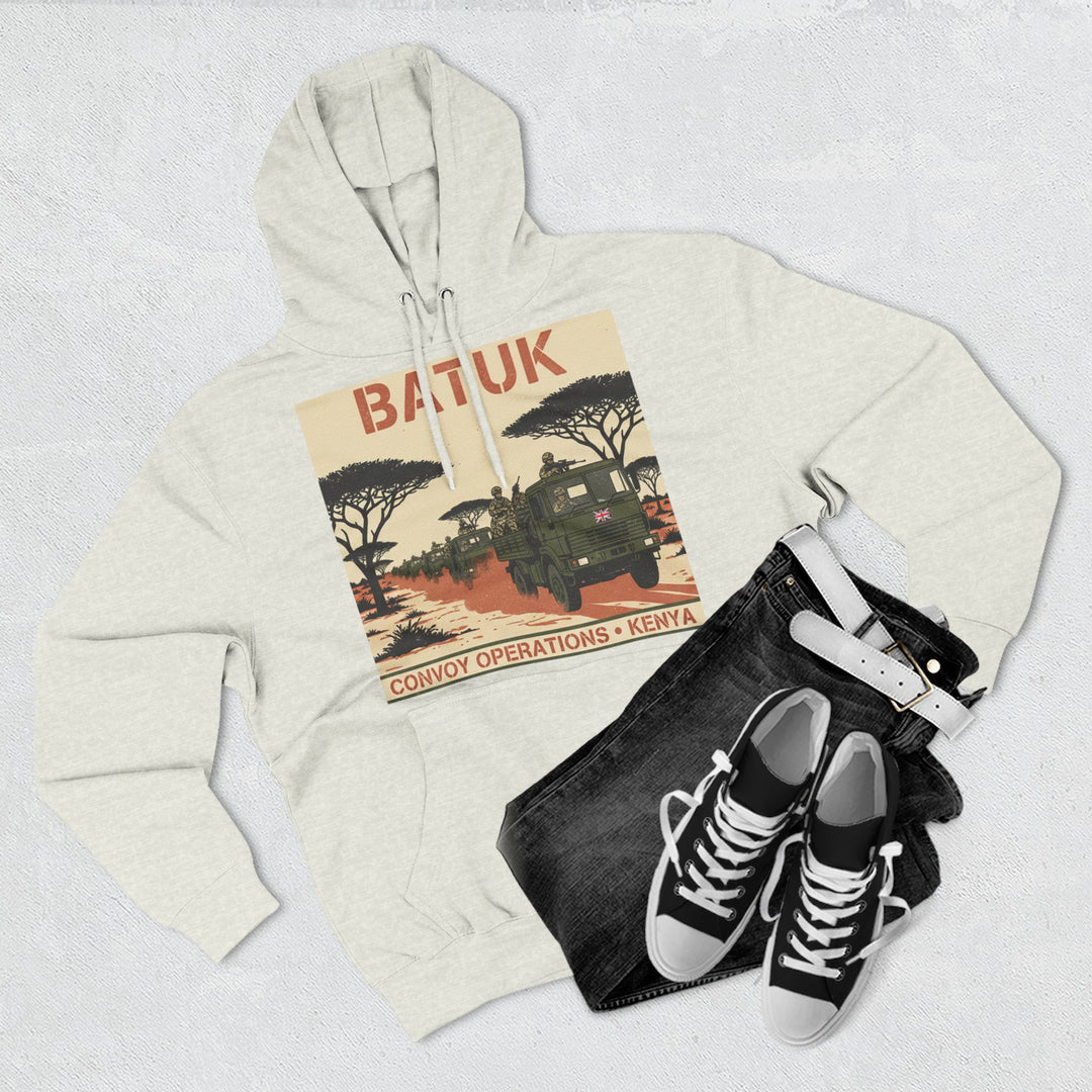 Hoodie - BATUK Kenya Convoy Vintage Safari Graphic