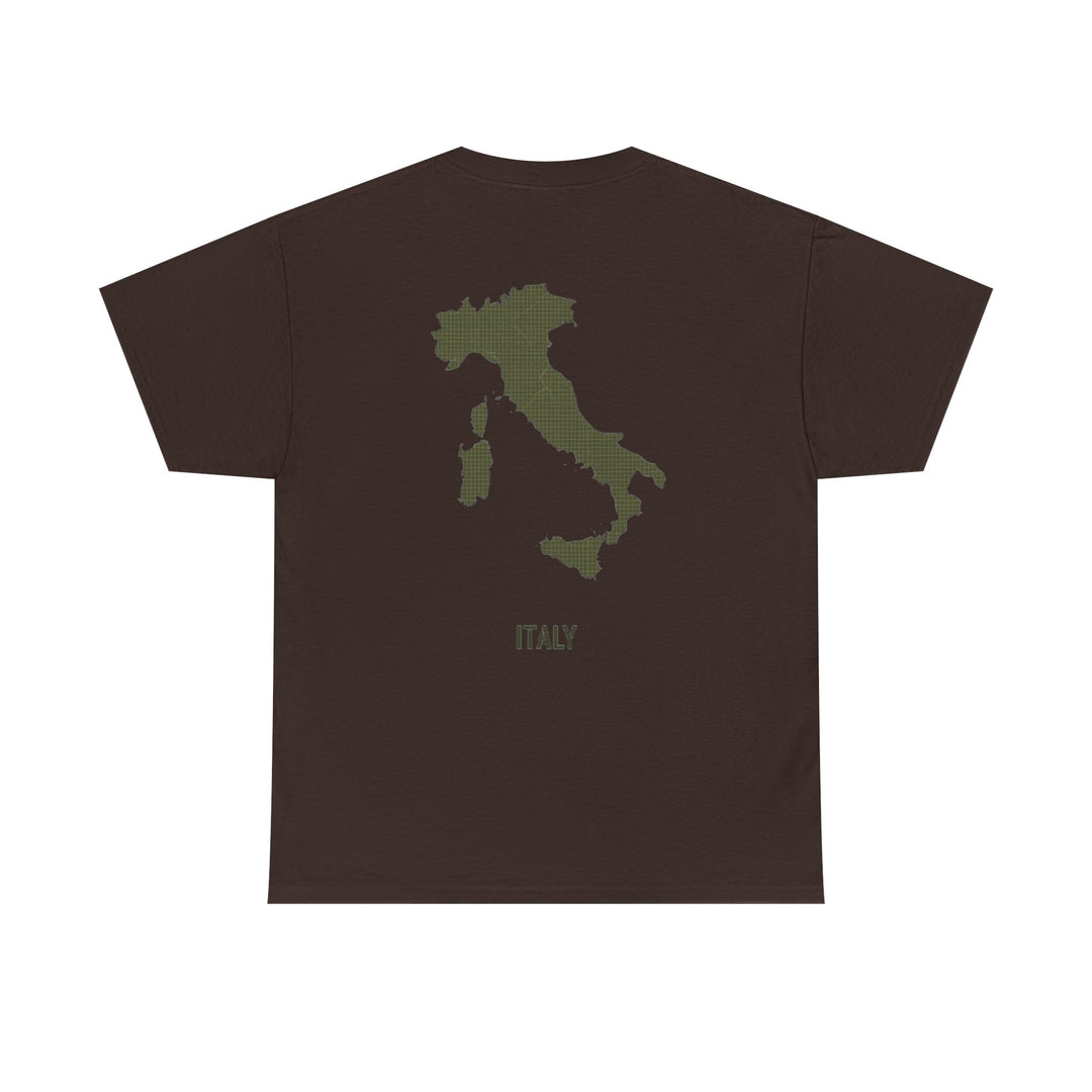 Italy Map T‑Shirt — Minimalist Travel Tee with &