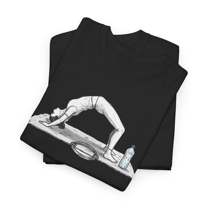 Pilates T‑Shirt – soft, breathable cotton designed for Pilates workouts. Comfortable, flexible, and perfect for reformer classes or everyday activewear.