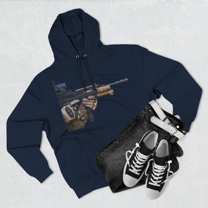 SA80 British Military Rifle Hoodie - Op Herrick Heritage Graphic