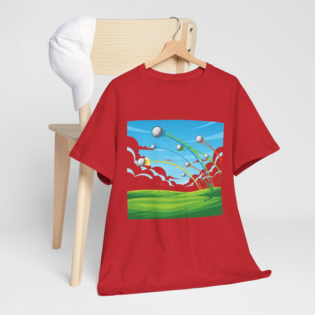 Golf Ball Flight T-Shirt | Golf Graphic Tee