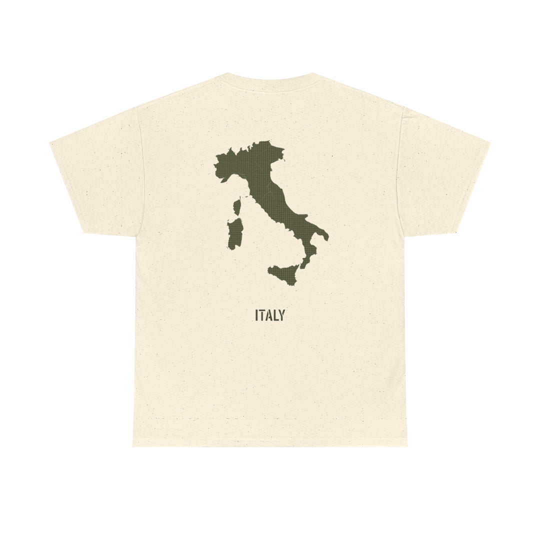 Italy Map T‑Shirt — Minimalist Travel Tee with &