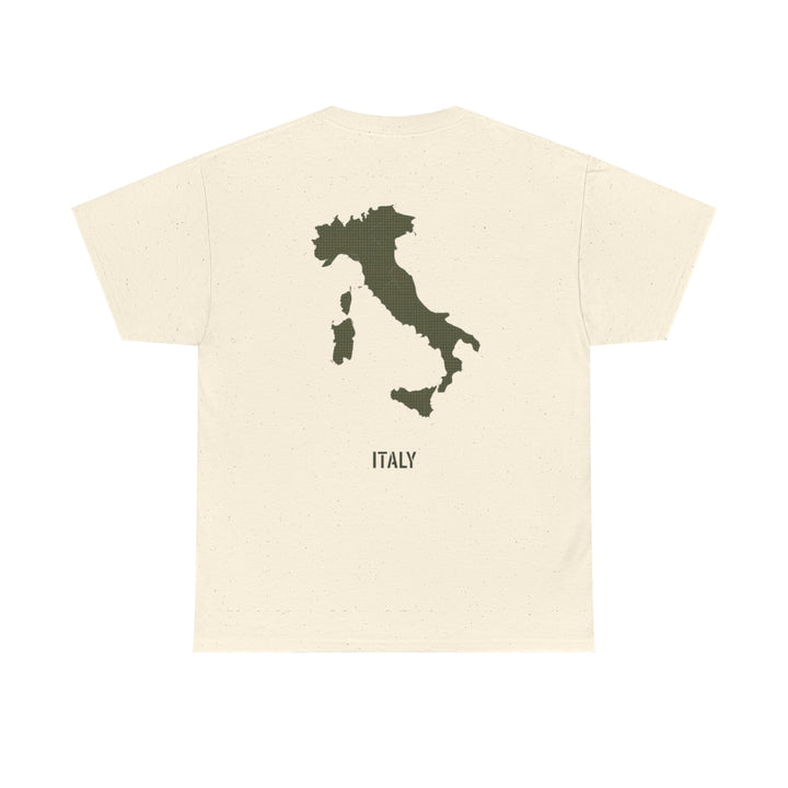 Italy Map T‑Shirt — Minimalist Travel Tee with &