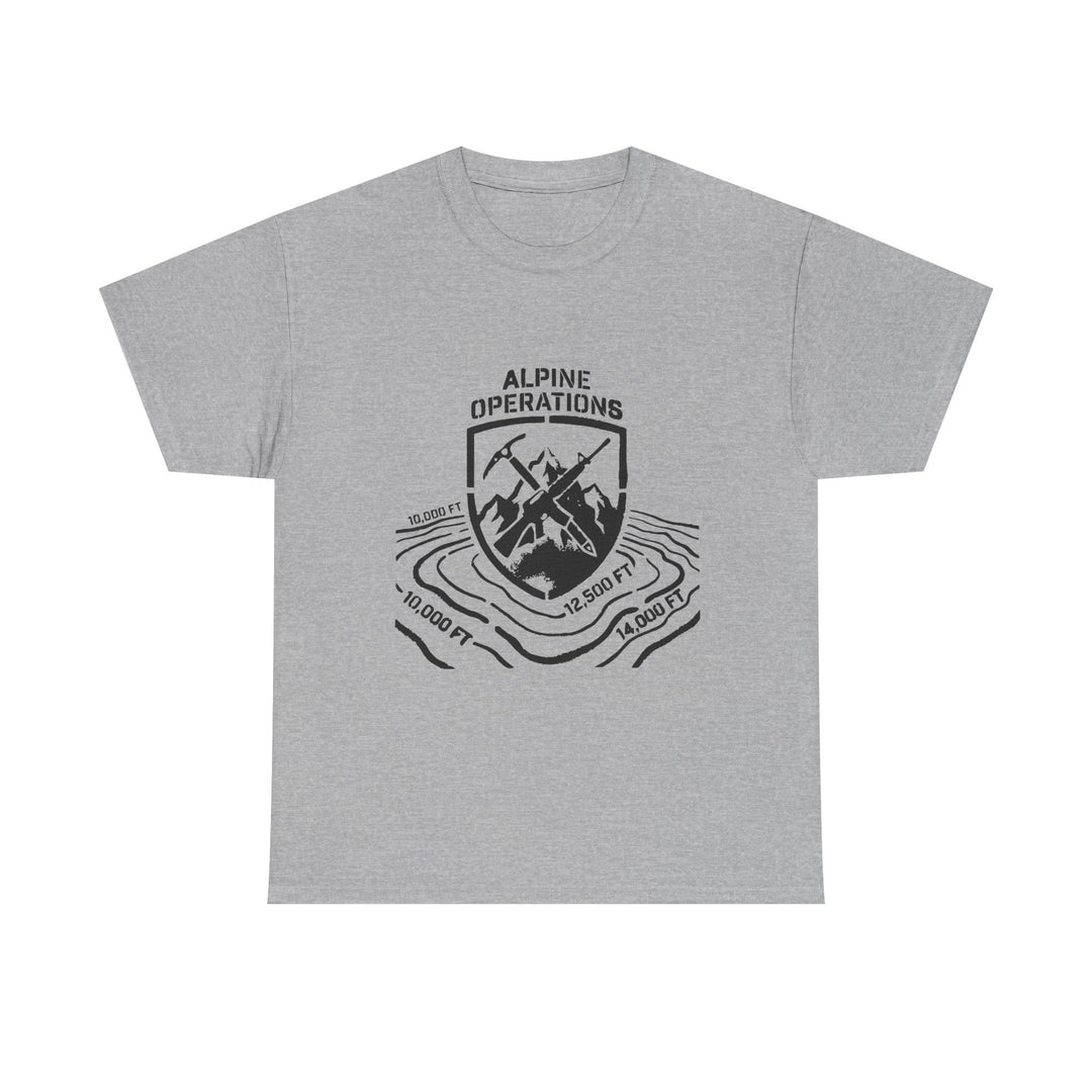 Alpine Operations Cotton Hiking Tee - Mountain Badge Edition