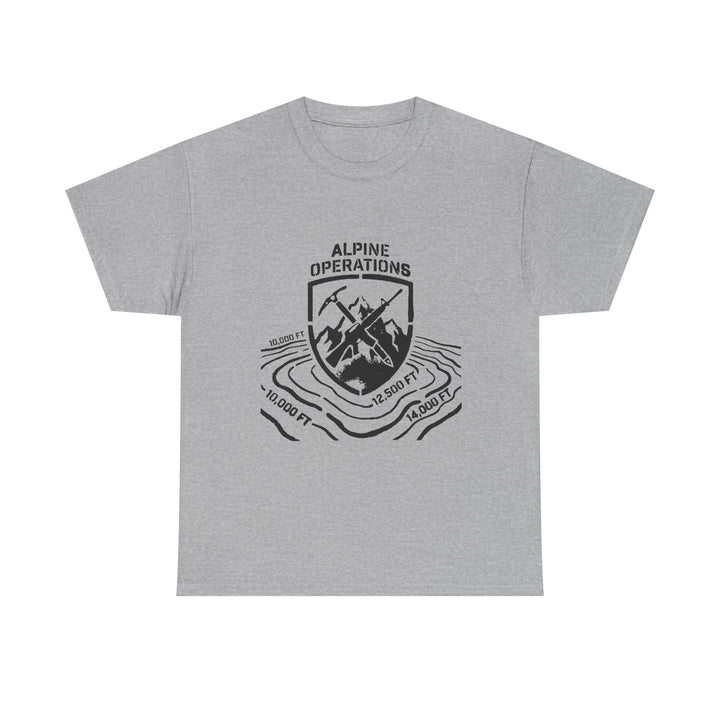 Alpine Operations Cotton Hiking Tee - Mountain Badge Edition