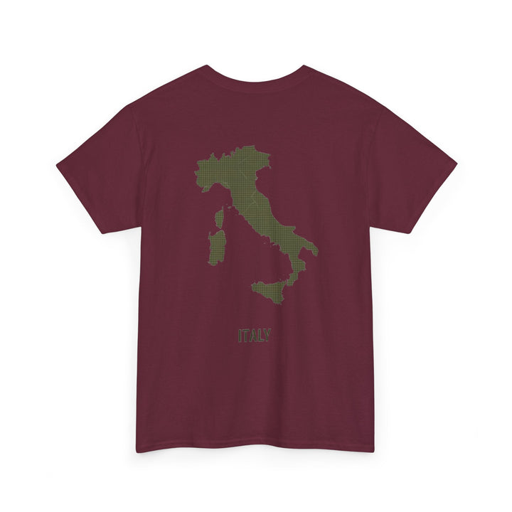 Italy Map T‑Shirt — Minimalist Travel Tee with &