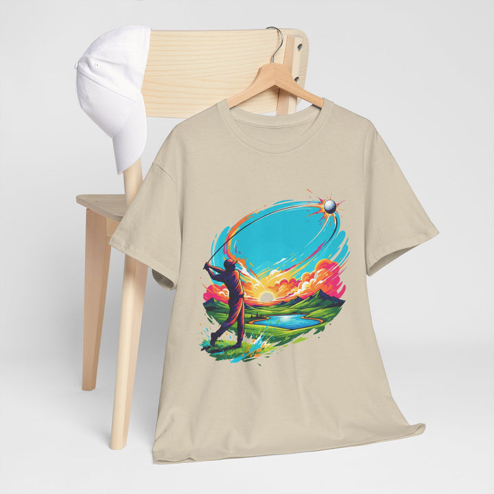 Golf Sunset T-Shirt for Golf Lovers