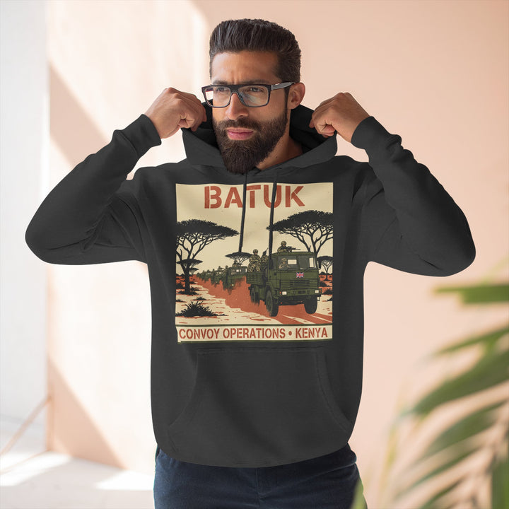 Hoodie - BATUK Kenya Convoy Vintage Safari Graphic