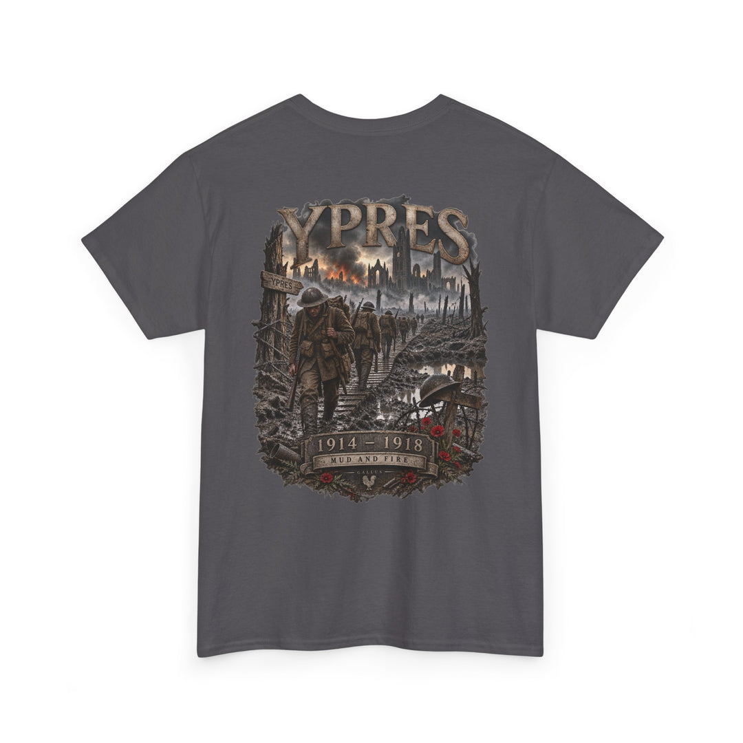 Ypres World War I Memorial Tee — 1914–1918 Tribute T-Shirt