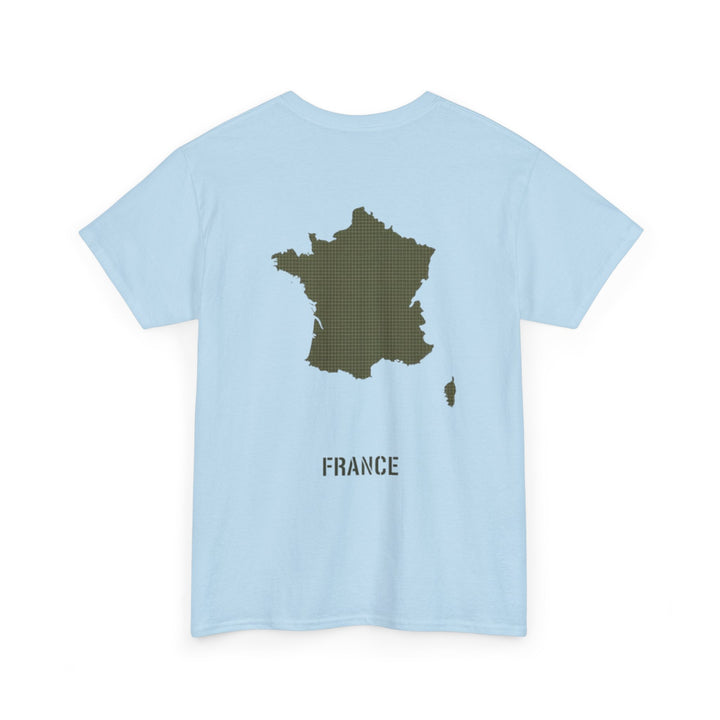 France Map Tee with "GALLUS" Chest Logo