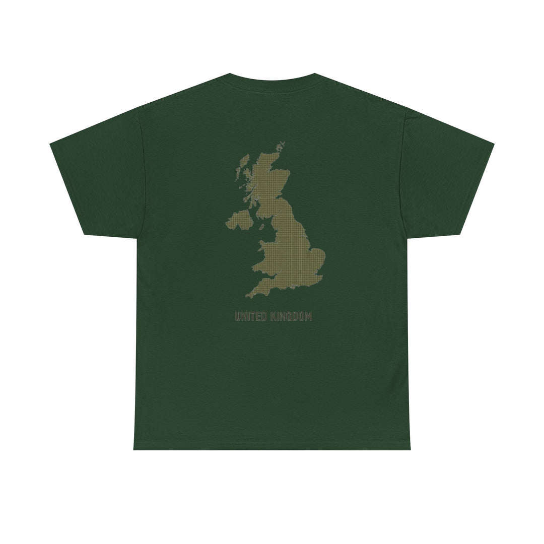 United Kingdom Map Tee — "GALLUS" Streetwear Graphic T-Shirt