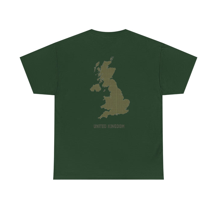 United Kingdom Map Tee — "GALLUS" Streetwear Graphic T-Shirt