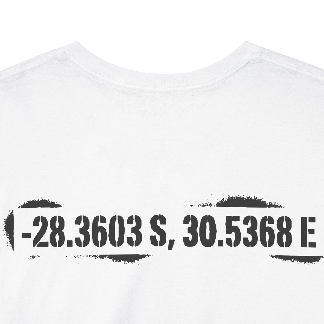 Rorke’s Drift Coordinates T-Shirt — 22–23 January 1879 — alternate product image 3