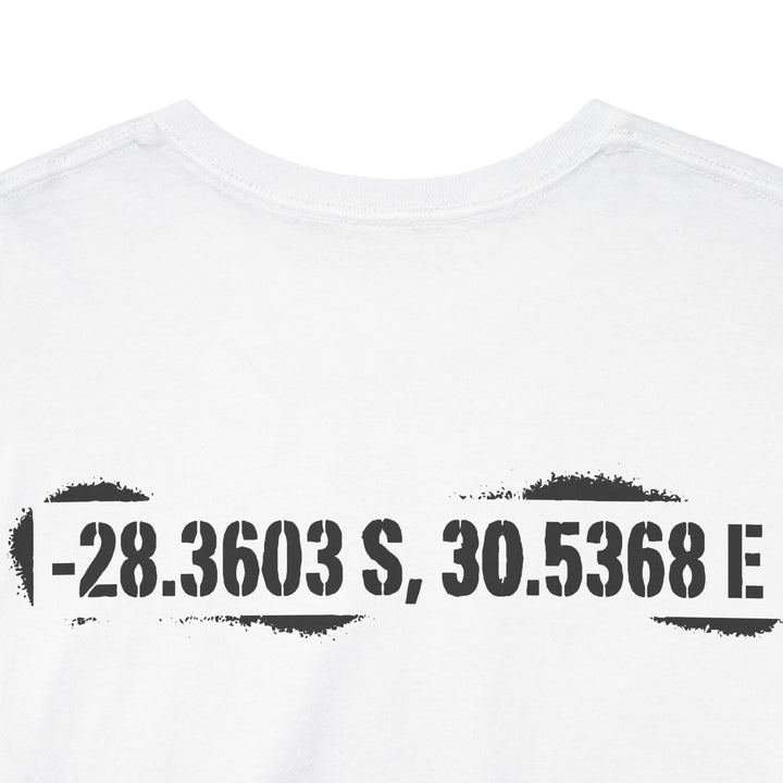 Rorke’s Drift Coordinates T-Shirt — 22–23 January 1879 — alternate product image 3