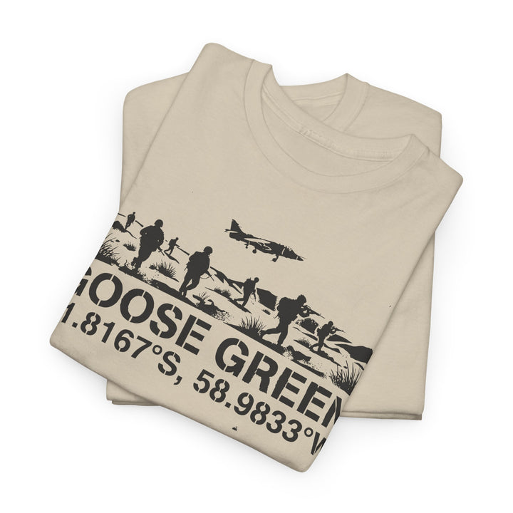 Goose Green 1982 T-Shirt — Falklands War Heritage Graphic
