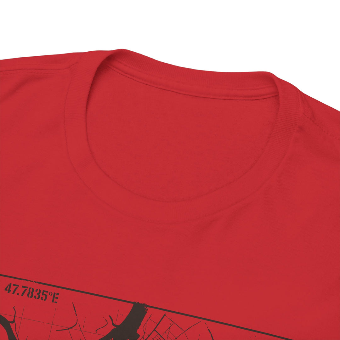 Basra 2003 Vintage Military Map T-Shirt