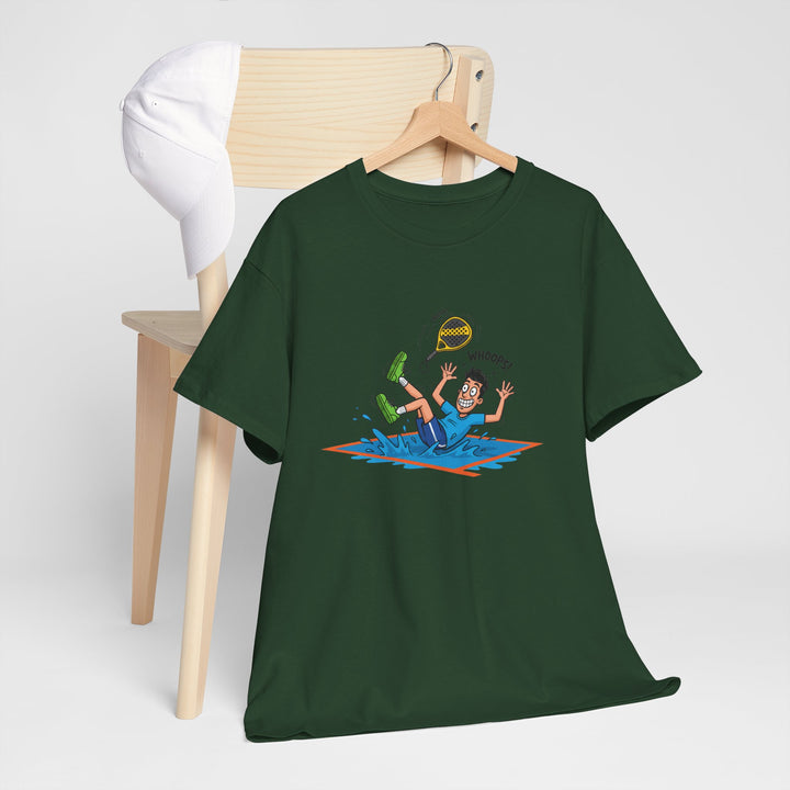 Funny Padel Tennis Graphic T-Shirt — Retro Padel Player Adventure Tee