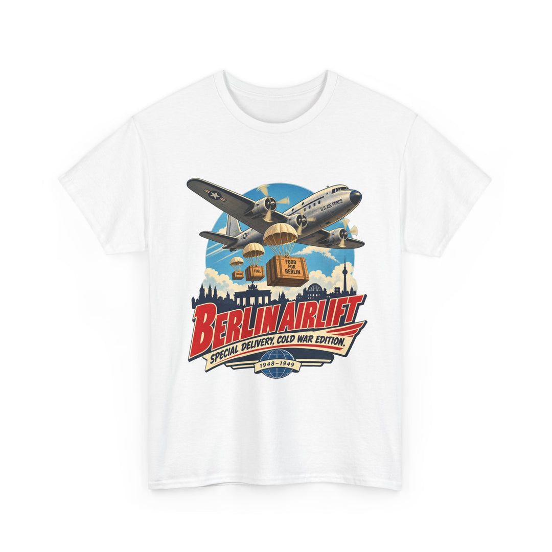 Berlin Airlift T-Shirt — Cold War Aviation Humour Tee
