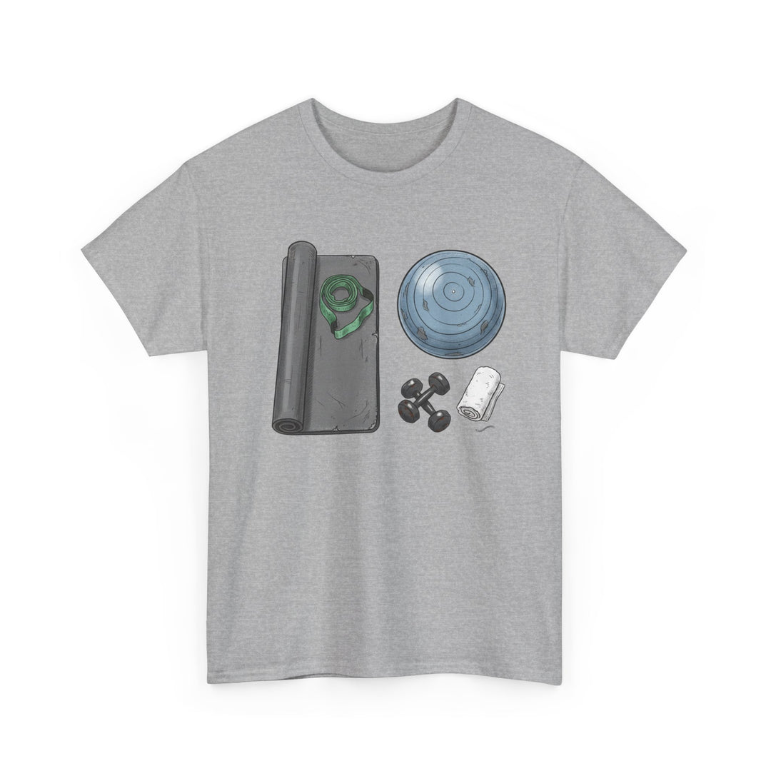 Pilates Kit Tee – soft, breathable cotton designed for Pilates workouts. Comfortable, flexible, and perfect for studio sessions, home practice, or casual wear.