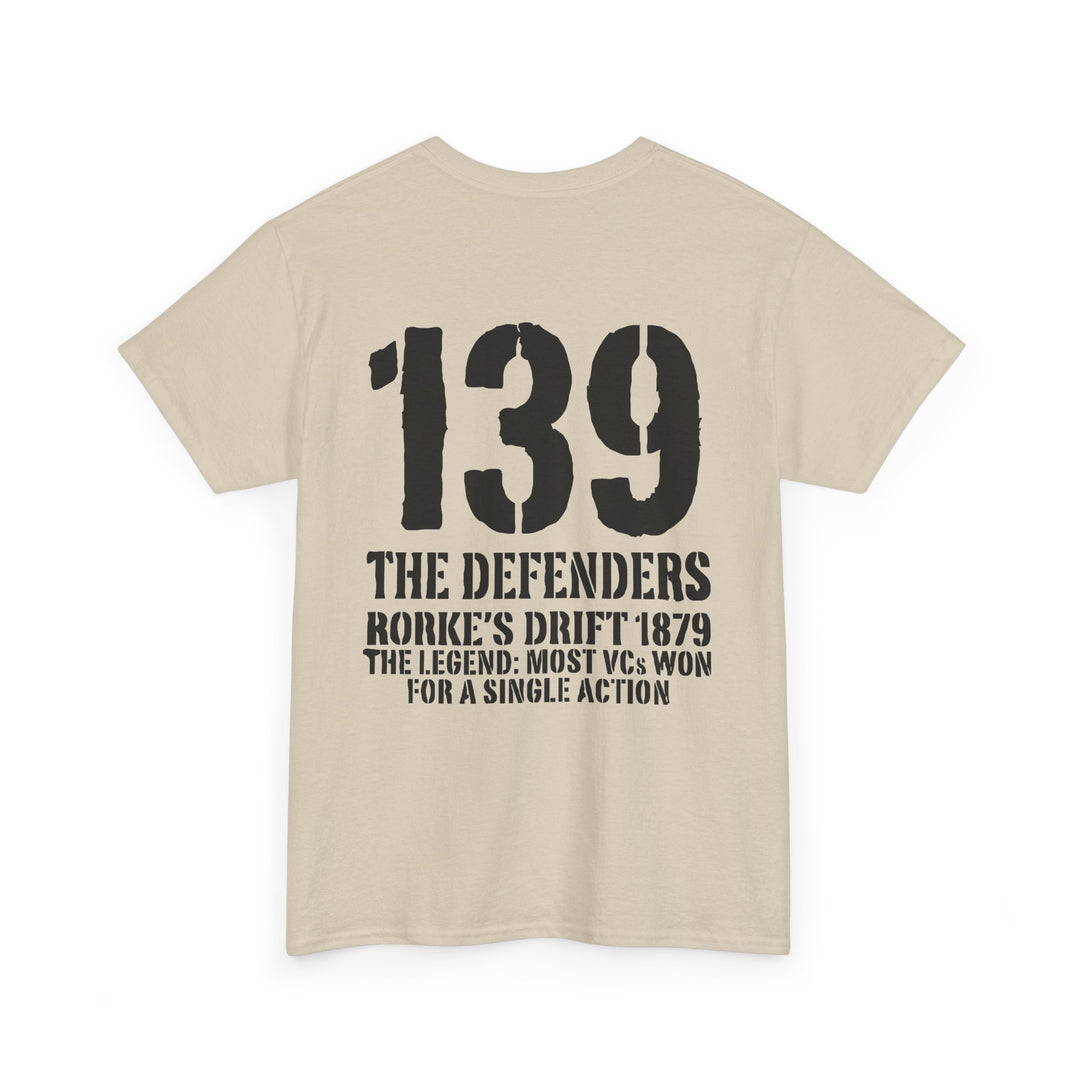 Defenders of Rorke’s Drift 1879 T-Shirt — Anglo-Zulu War Tribute