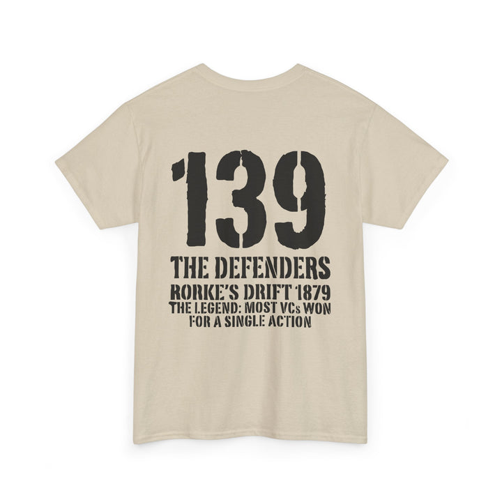 Defenders of Rorke’s Drift 1879 T-Shirt — Anglo-Zulu War Tribute
