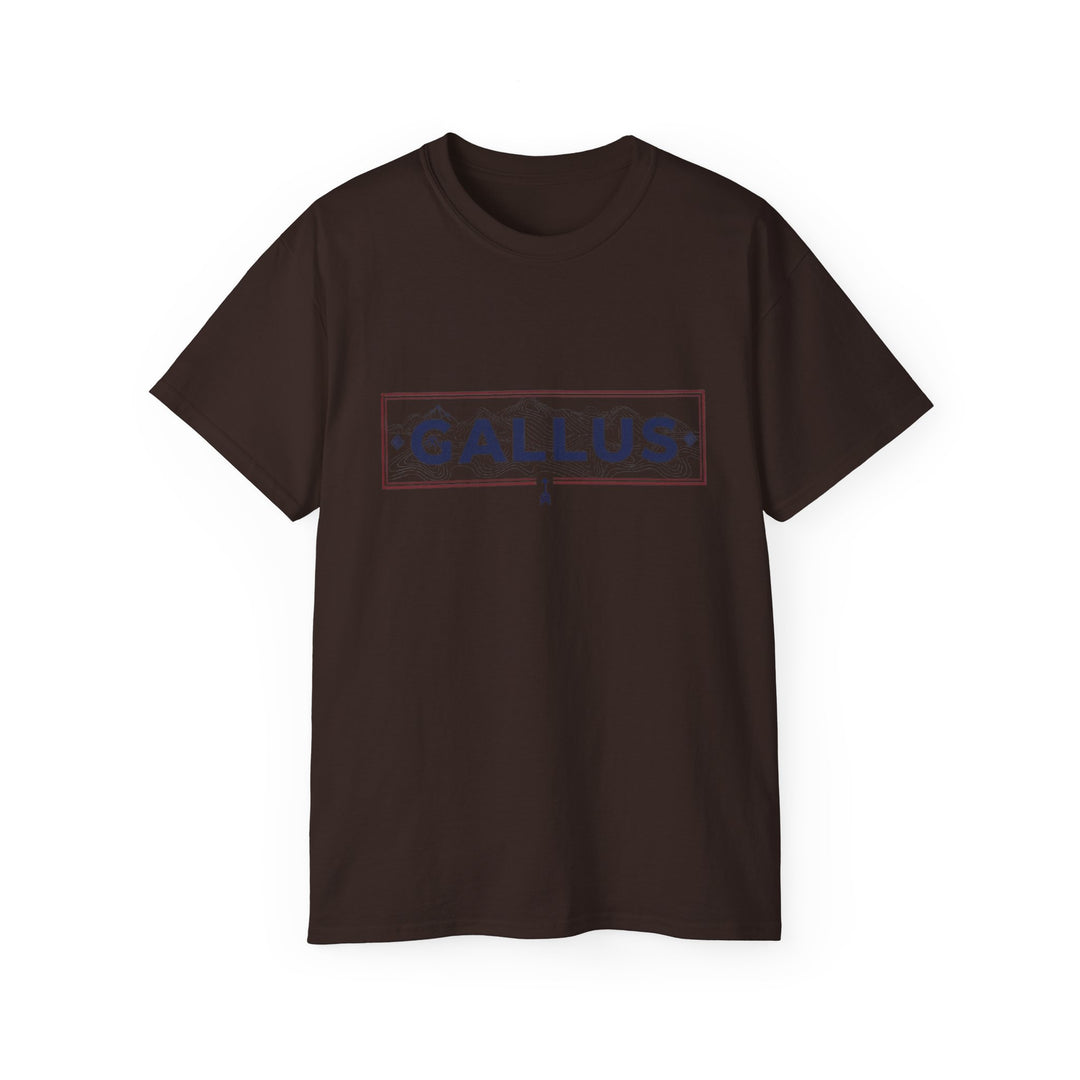 Gallus Logo T-Shirt — Vintage Boxed Graphic Tee