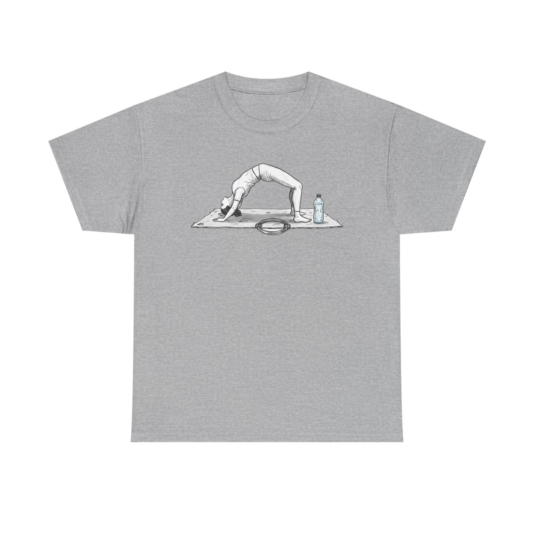 Pilates T‑Shirt – soft, breathable cotton designed for Pilates workouts. Comfortable, flexible, and perfect for reformer classes or everyday activewear.