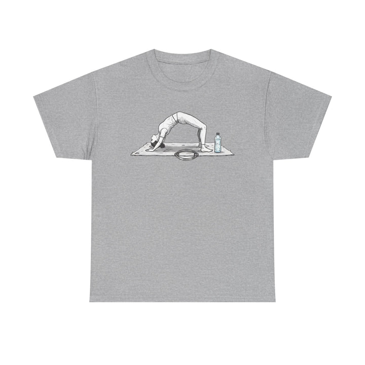 Pilates T‑Shirt – soft, breathable cotton designed for Pilates workouts. Comfortable, flexible, and perfect for reformer classes or everyday activewear.