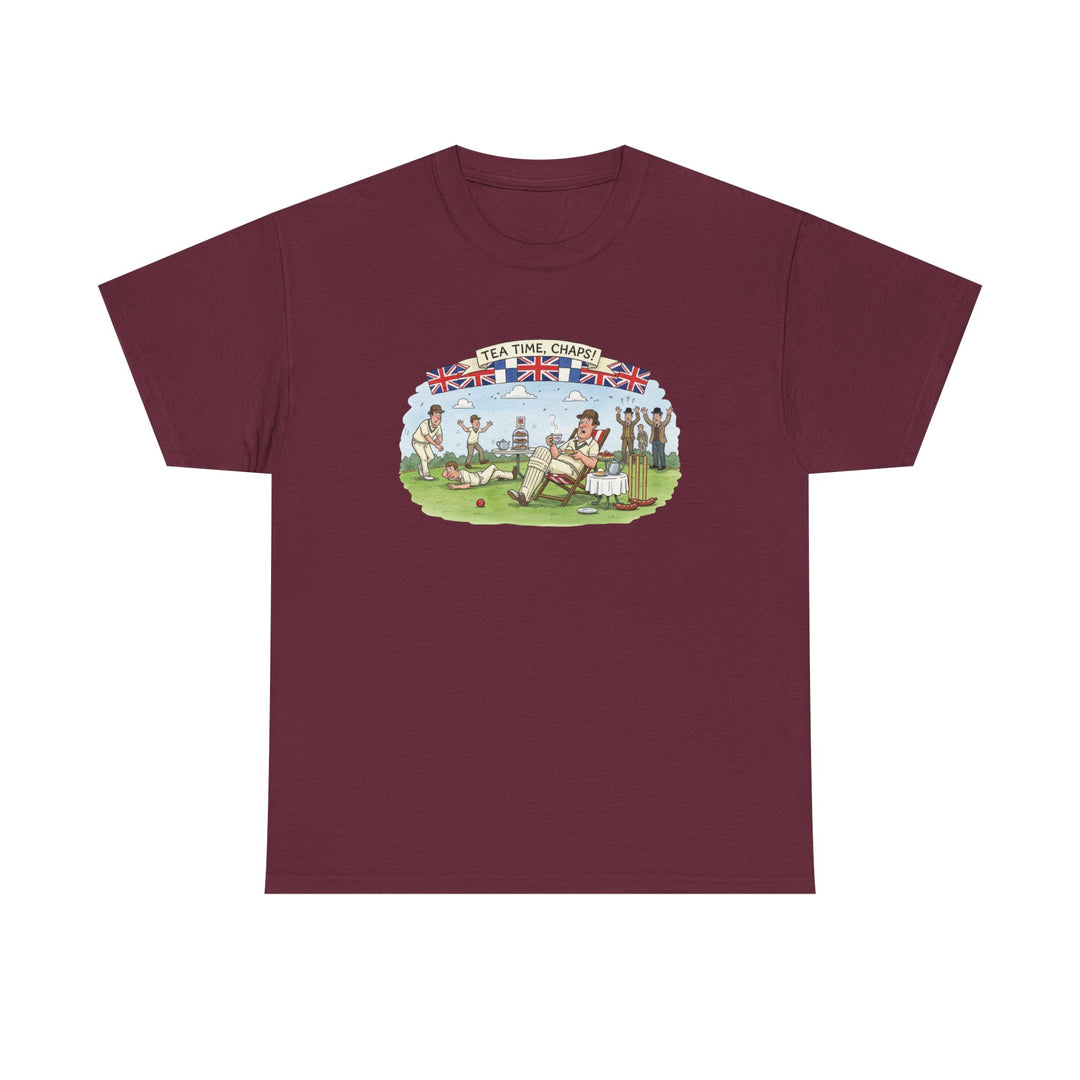 Cricket Tea Time Graphic T-Shirt for Fans