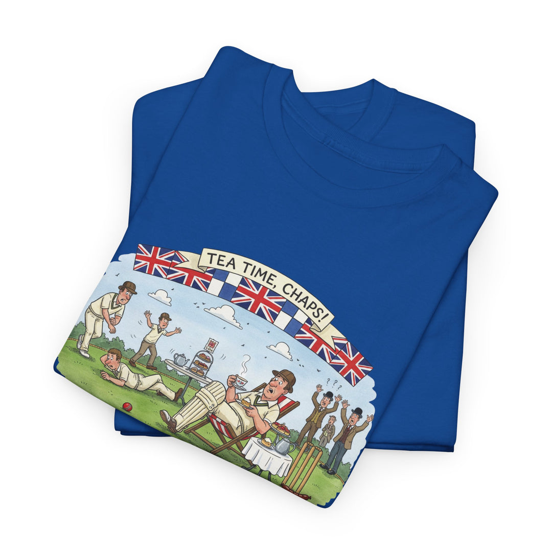 Cricket Tea Time Graphic T-Shirt for Fans