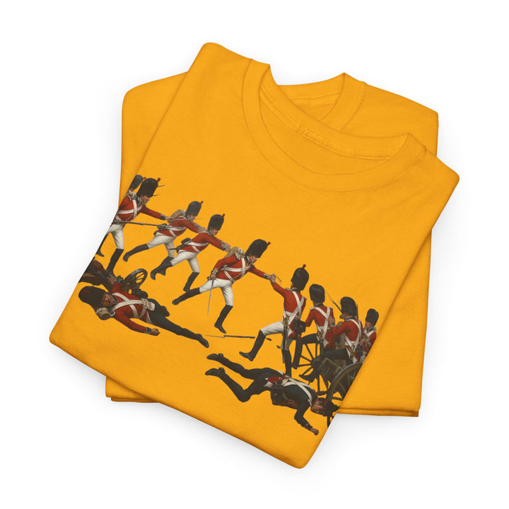 Waterloo Battle T‑Shirt — Historic Napoleonic War Commemorative Tee