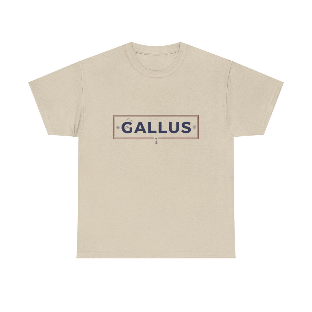 France Map Tee with "GALLUS" Chest Logo