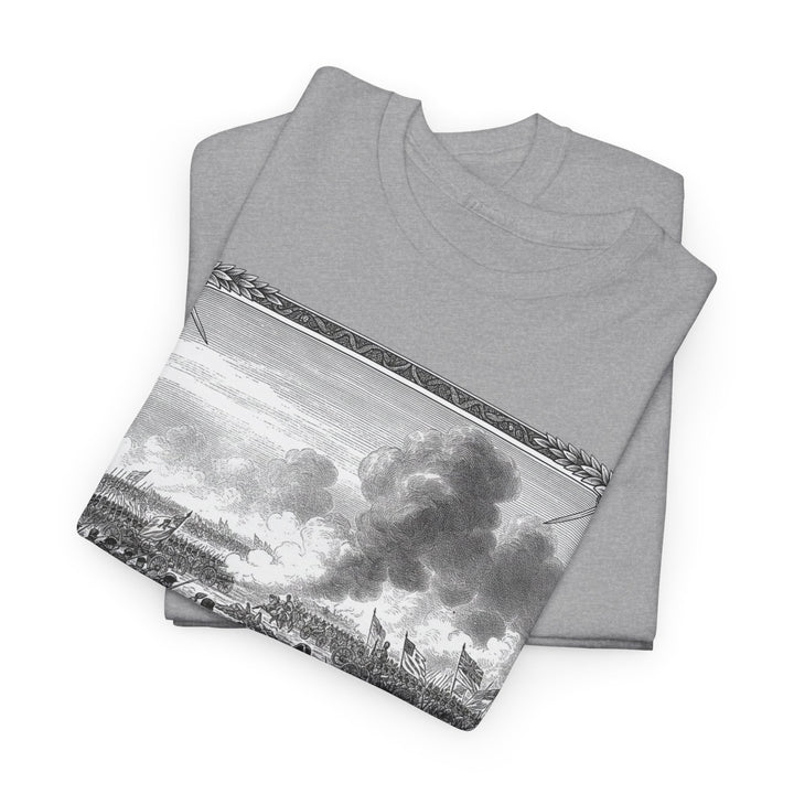 Battle of Waterloo Graphic Tee — Vintage Historical Print T-Shirt