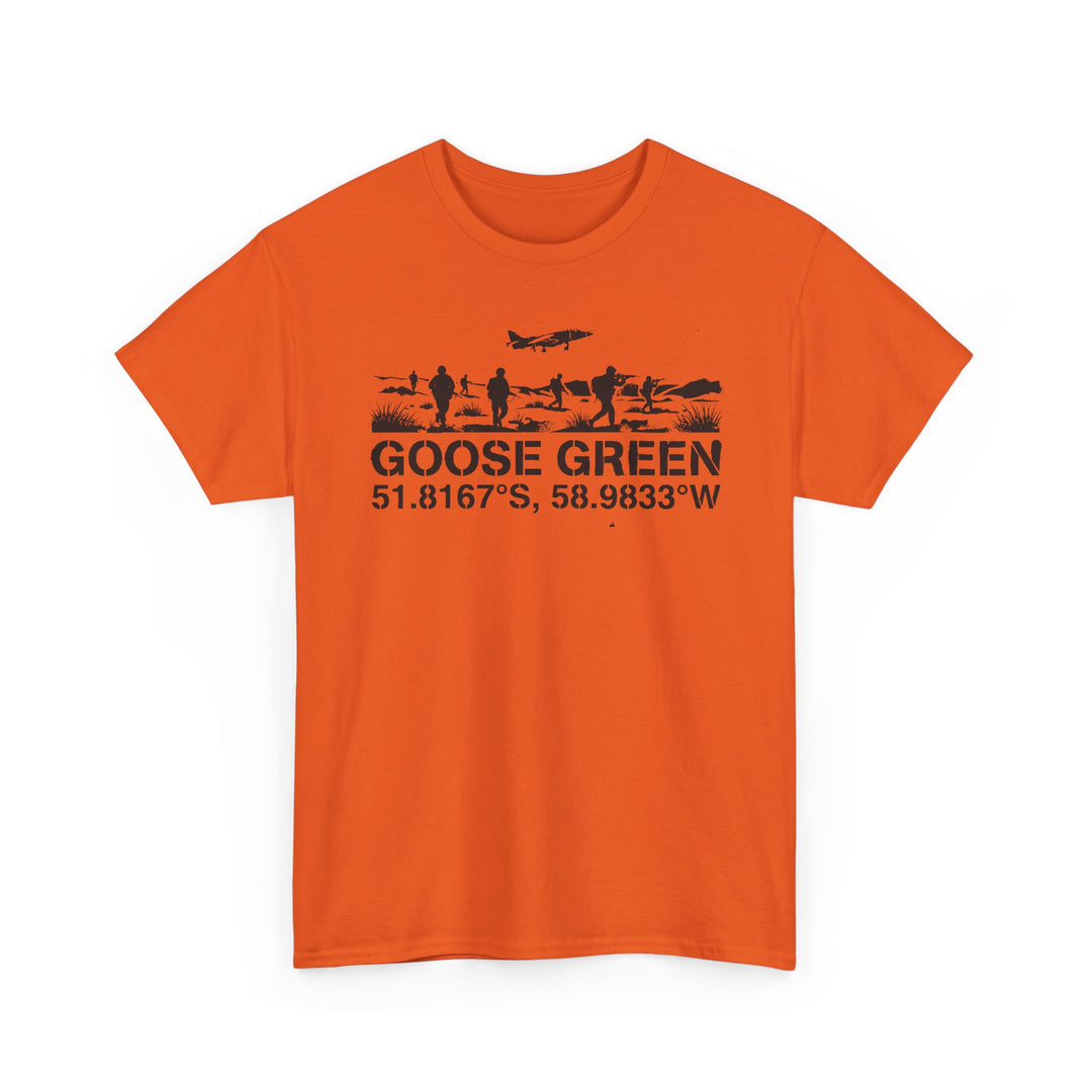 Goose Green 1982 T-Shirt — Falklands War Heritage Graphic