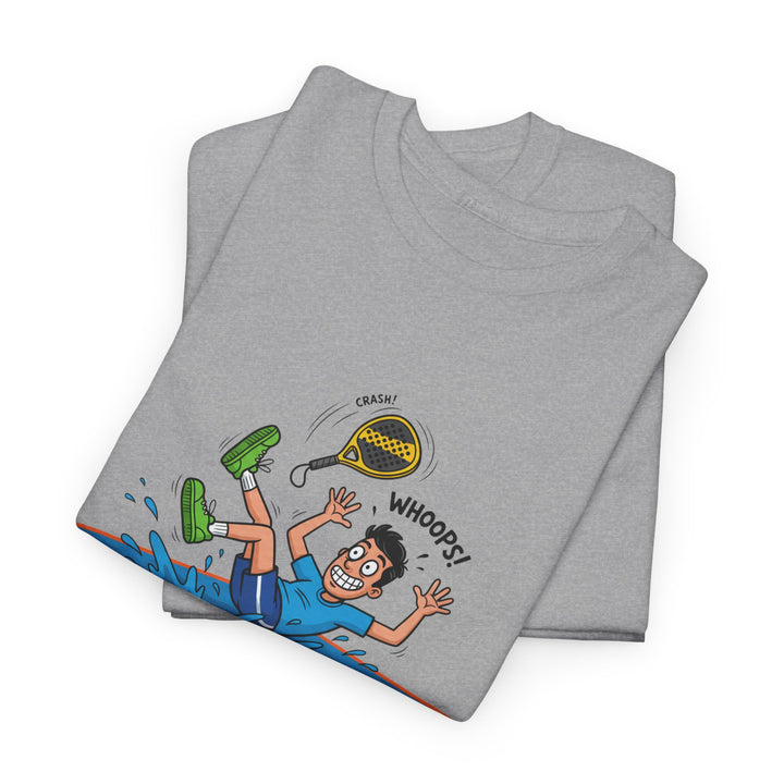 Funny Padel Tennis Graphic T-Shirt — Retro Padel Player Adventure Tee